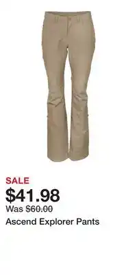 Cabela's Ascend Explorer Pants offer