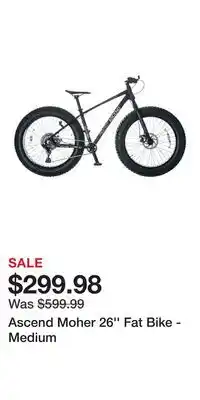 Cabela's Ascend Moher 26'' Fat Bike - Medium offer