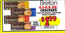 Ollie's Breton 6.1-8.8 OZ. CRACKERS offer