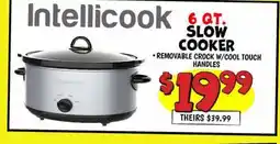 Ollie's Intellicook 6 QT. SLOW COOKER offer