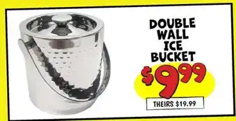 Ollie's DOUBLE WALL ICE BUCKET offer