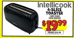 Ollie's Intellicook 4-SLICE TOASTER offer