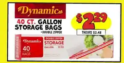 Ollie's Dynamic 40 ст. GALLON STORAGE BAGS offer