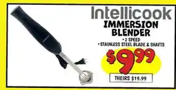 Ollie's Intellicook IMMERSION BLENDER offer