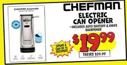 Ollie's CHEFMAN ELECTRIC CAN OPENER offer