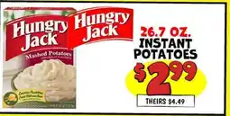 Ollie's Hungry Jack 26.7 OZ. INSTANT POTATOES offer