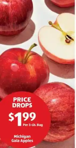 Aldi Michigan Gala Apples offer