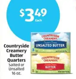 Aldi Countryside Creamery Butter Quarters offer
