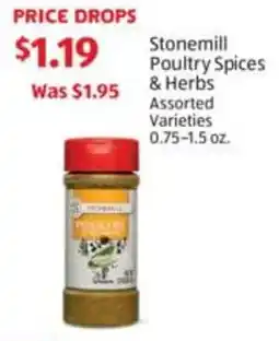 Aldi Stonemill Poultry Spices and Herbs offer