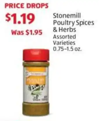 Stonemill Poultry Spices and Herbs