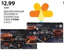 Aldi Specially Selected Chocolate or Caramel Lava Cakes offer