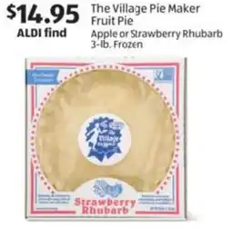 Aldi The Village Pie Maker Fruit Pie offer