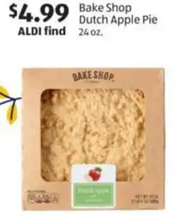 Aldi Bake Shop Dutch Apple Pie offer