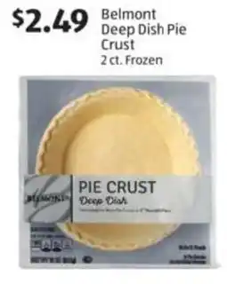 Aldi Belmont Deep Dish Pie Crust offer