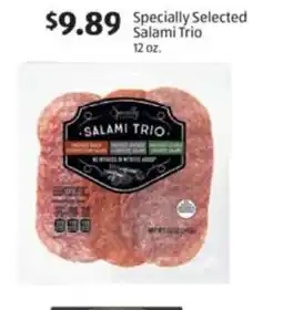 Aldi Specially Selected Salami Trio offer