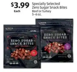 Aldi Specially Selected Zero Sugar Snack Bites offer