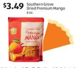Aldi Southern Grove Dried Premium Mango offer