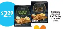 Aldi Specially Selected Puff Pastry Crackers offer