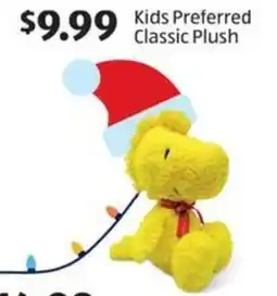 Aldi Kids preferred classic plush offer