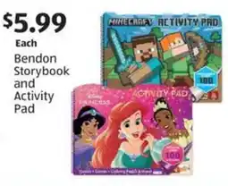 Aldi Bendon Storybook and Activity Pad offer