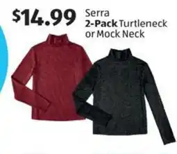 Aldi Serra Turtleneck or Mock Neck offer