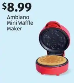 Aldi Ambiano Mini Waffle Maker offer
