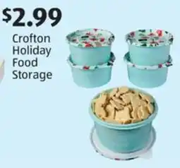 Aldi Crofton Holiday Food Storage offer