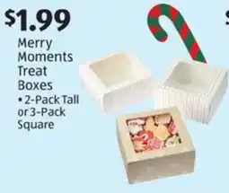 Aldi Merry Moments Treat Boxes offer