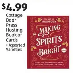 Aldi Cottage Door Press Hosting Book or Cards offer