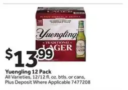 Stop&Shop Yuengling 12 Pack offer