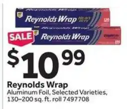Stop&Shop Reynolds Wrap offer