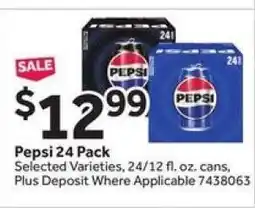 Stop&Shop Pepsi 24 Pack offer