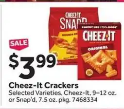 Stop&Shop Cheez • It Crackers offer