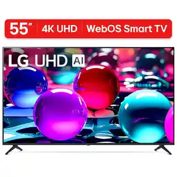 Walmart LG 55-Inch 4K UHD AI Smart TV, 55UA7000 offer