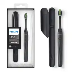 Walmart Philips One By Sonicare Rechargeable Toothbrush, Shadow, HY1200/26 offer