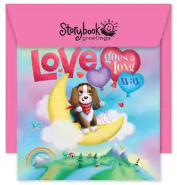 Walmart Storybook Greetings Love Goes A Long Way with Envelope offer