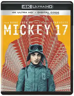 Walmart Mickey 17 (4K Ultra HD + Digital Copy), Science Fiction, Warner Bros offer