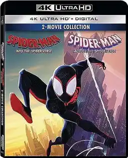 Walmart New Spider-Man: Across The Spider-Verse & Into The Spider-Verse (UHD + Digital) offer