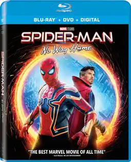 Walmart Spider-Man: No Way Home (Blu-Ray + DVD) offer