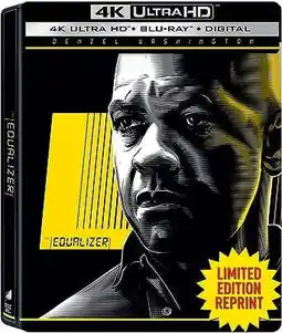 Walmart New Steelbook The Equalizer (UHD + Blu-ray + Digital) offer