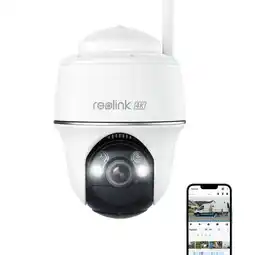Walmart Reolink Argus Series 5MP Wi-Fi Wireless Pan & Tilt Outdoor Solar Battery Color Night Security Camera offer