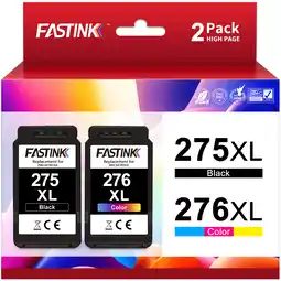 Walmart 275 Ink Cartridge for Canon Ink 275 and 276 for Canon 275 Ink (2 Pack) offer