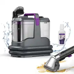 Walmart INSE Portable Carpet and Upholstery Vacuum Cleaner, Includes 8.5oz Stain Lifter offer