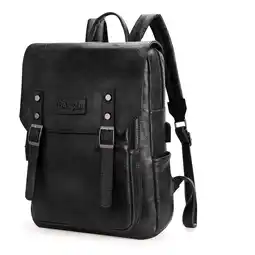 Walmart Wrangler Leather Backpack Purse for Women Laptop Backpack Fashion Pink Backpack, Black offer