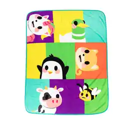Walmart Adopt Me Kids Throw, 46 x 60, Microfiber, Multi-Color, Uplift offer