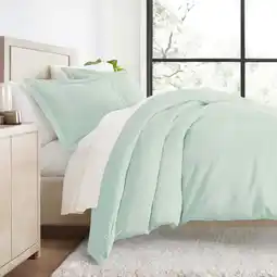 Walmart Ultra Soft & Breathable - Duvet Cover Set - King/Cal-King Aqua Bedding by Comfort Canopy offer