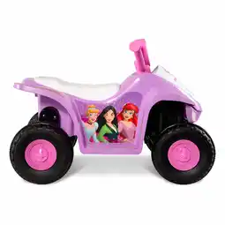 Walmart 6V Disney Princess ATV, Battery Powered Ride on, by Hyper offer