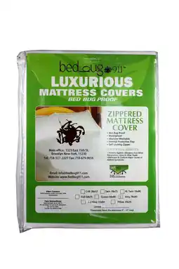 Walmart Hygea Natural Zippered Mattress Protector, King - Bed Bug Resistant offer