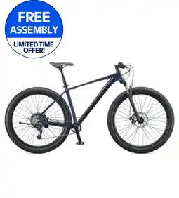 Walmart Schwinn Axum DP Mens Mountain Bike, 29 wheels, 19 Frame, Adults 14+ Years, Blue offer