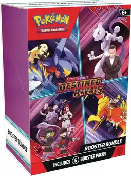 Walmart Pokemon Trading Card Game Scarlet & Violet 10 Destined Rivals Booster Bundle offer